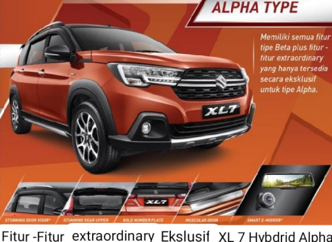 New Xl Hybrid Alpha At Tipe Tertinggi Mobil Hybrid Suzuki Terbaru