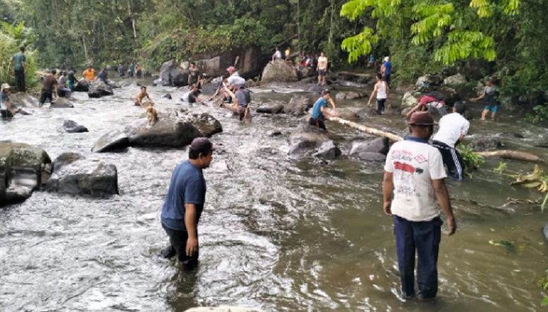 Cari Ikan Warga Lebong Tenggelam Belum Ditemukan