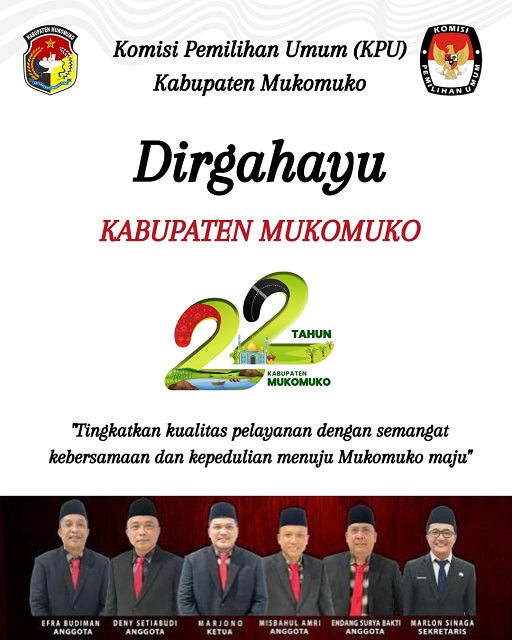 KPU Dirgahayu Kabupaten Mukomuko