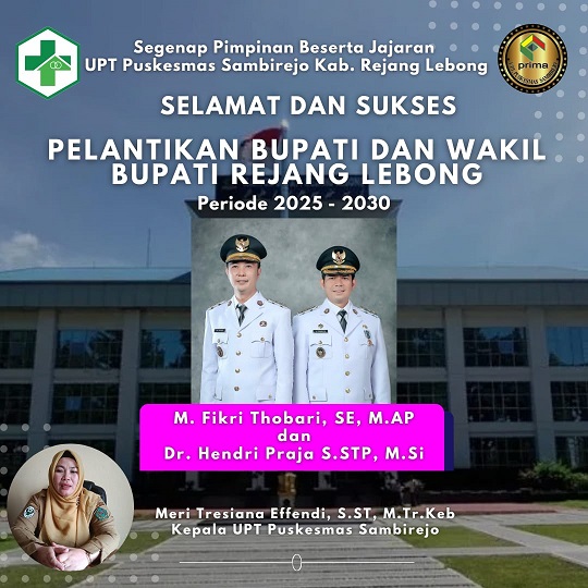 UPT Puskesmas Pelantikan Bupati