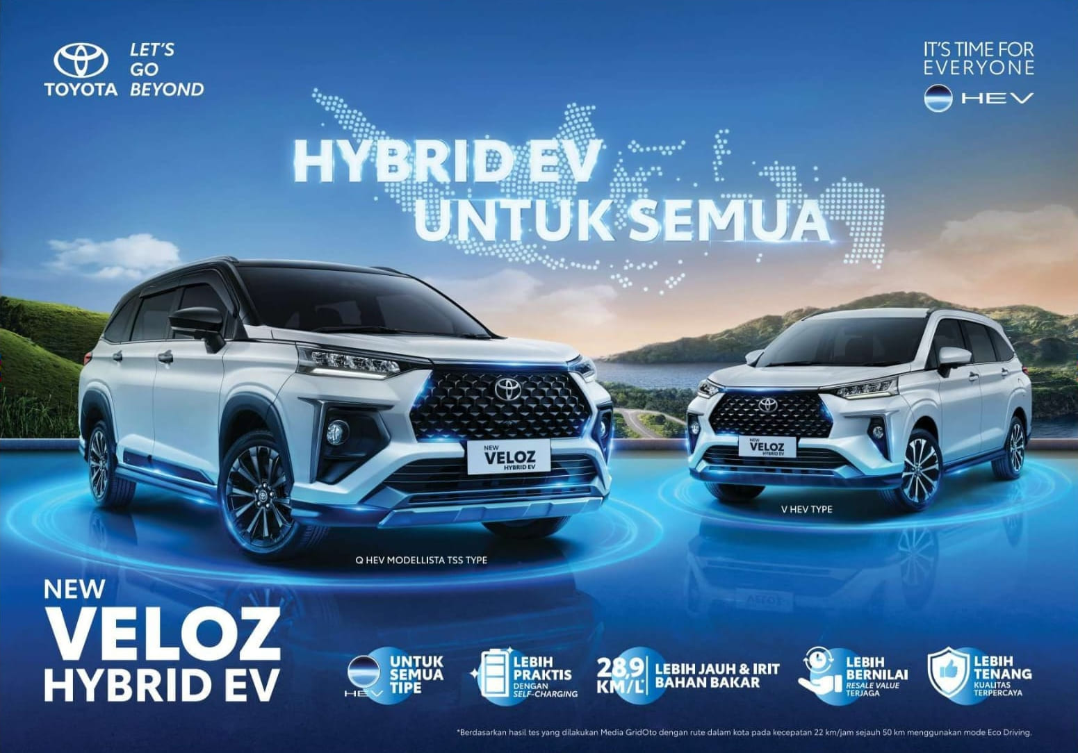 Banner New Veloz Hybrid EV