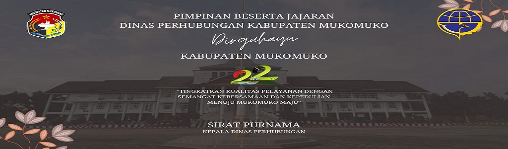 Dinas Perhubungan Dirgahayu Kab Mukomuko