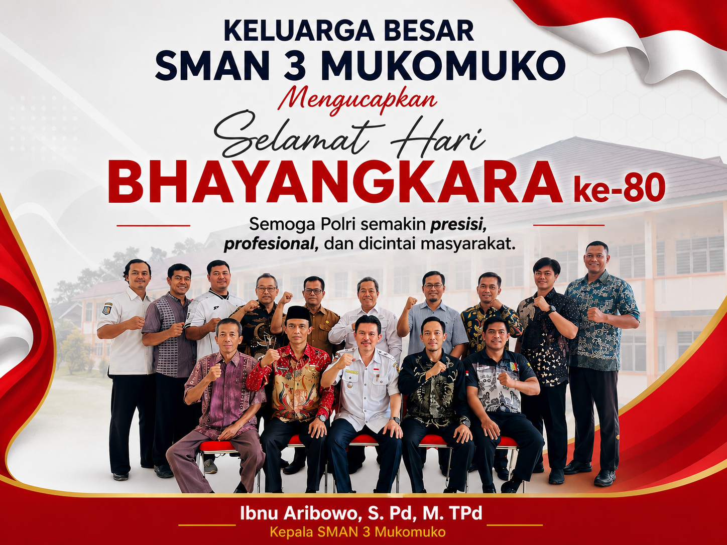 Ucapan Hari Bhayangkara ke-80