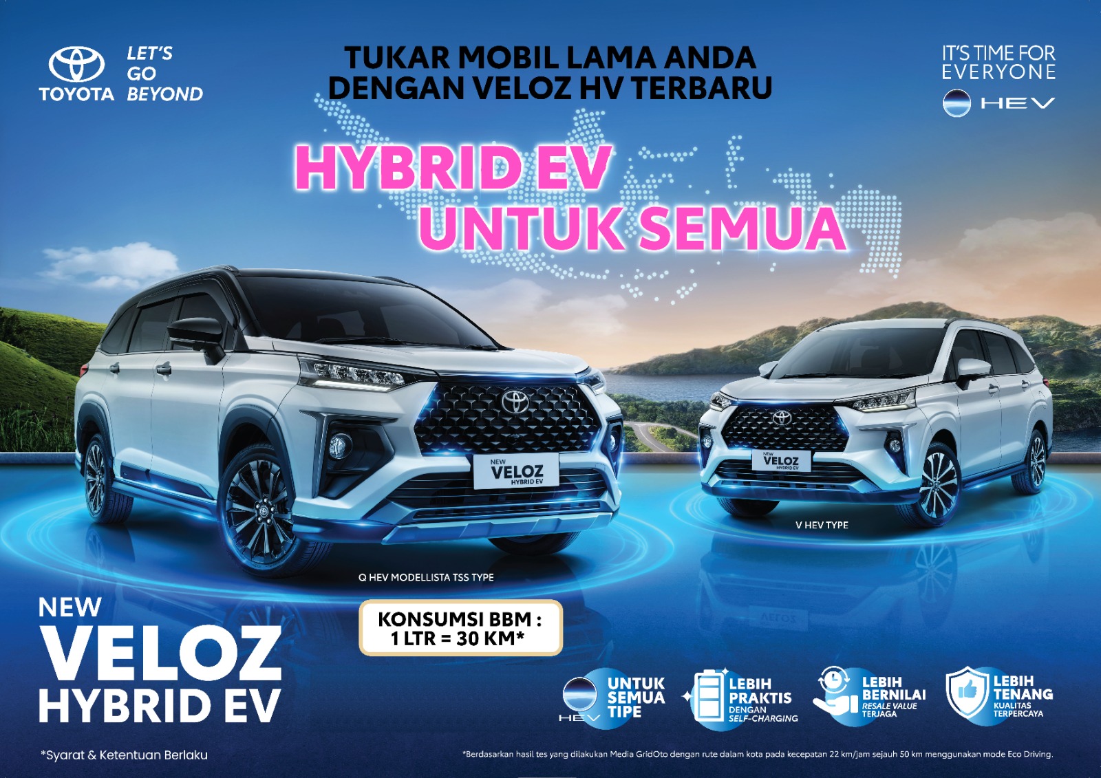 Banner New Veloz Hybrid EV