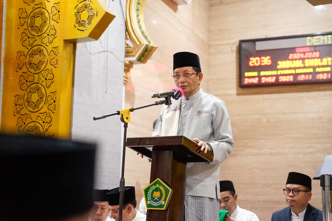 Tabligh Akbar Menag di Bengkulu, Nasaruddin Umar Tekankan Persatuan Umat