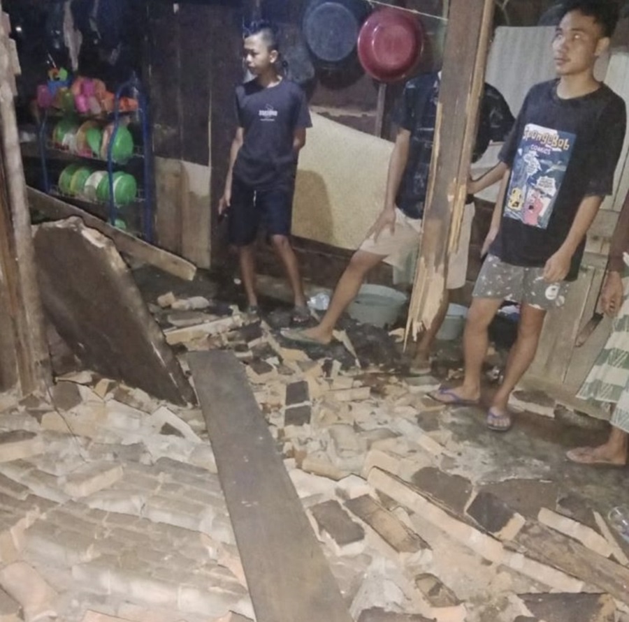 Gempa Bengkulu Skala 5.6 Magnitudo Merusak 1 Rumah Warga Bengkulu Selatan, Begini Kondisi Terkini 