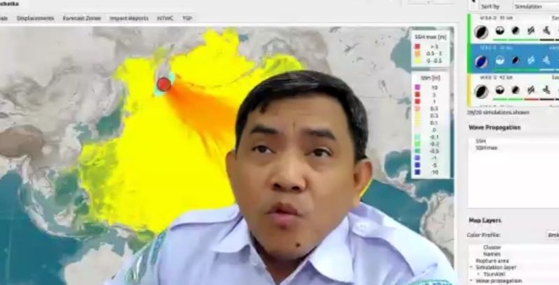 Gempa M7,4 Guncang Laut Filipina, BMKG Keluarkan Peringatan Tsunami untuk Kepulauan Talaud