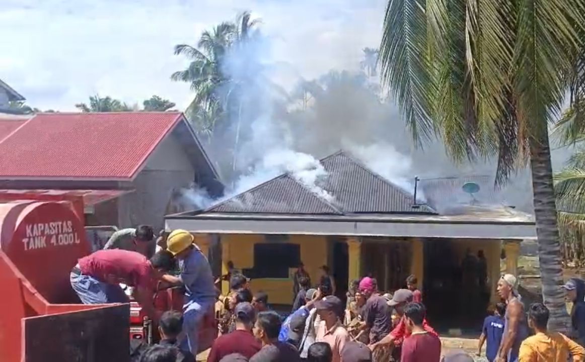 Angka Bencana di Mukomuko Menurun pada 2025, Kebakaran Rumah Mendominasi