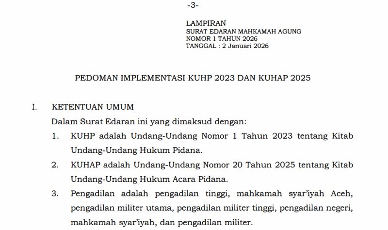 Mengaku Bersalah Dapat Percepat Sidang, MA Atur Proses hingga 7 Hari Kerja
