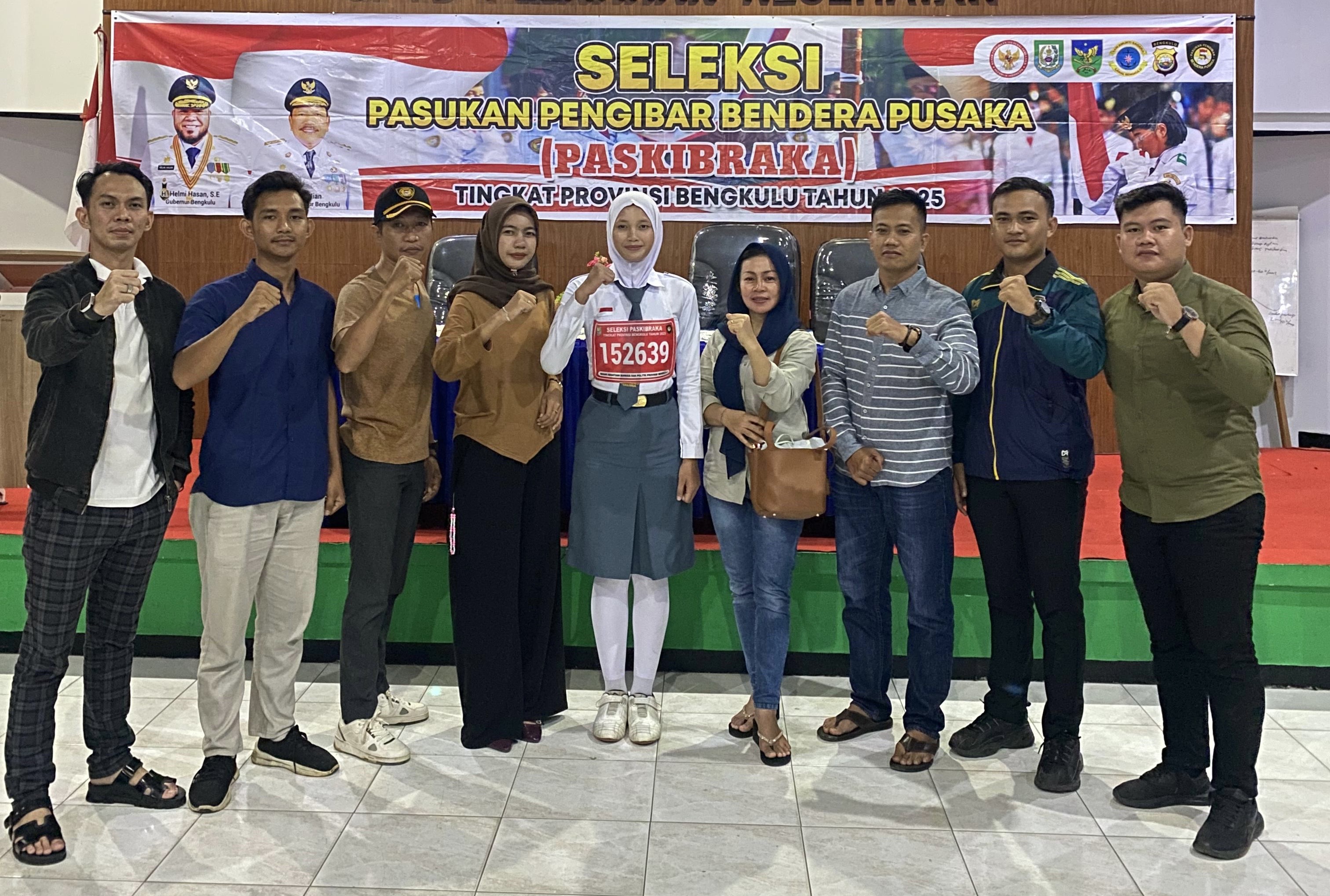 Siswi SMAN 3 Seluma 'Teratika Genisa Aliyah' Lolos Seleksi Nasional Paskibraka, Pemkab Apresiasi