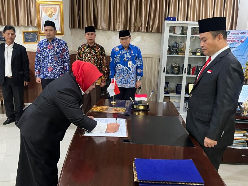 Kursi Karo Hukum Pemprov Bengkulu Terisi, 3 Jabatan Penting Masih Kosong
