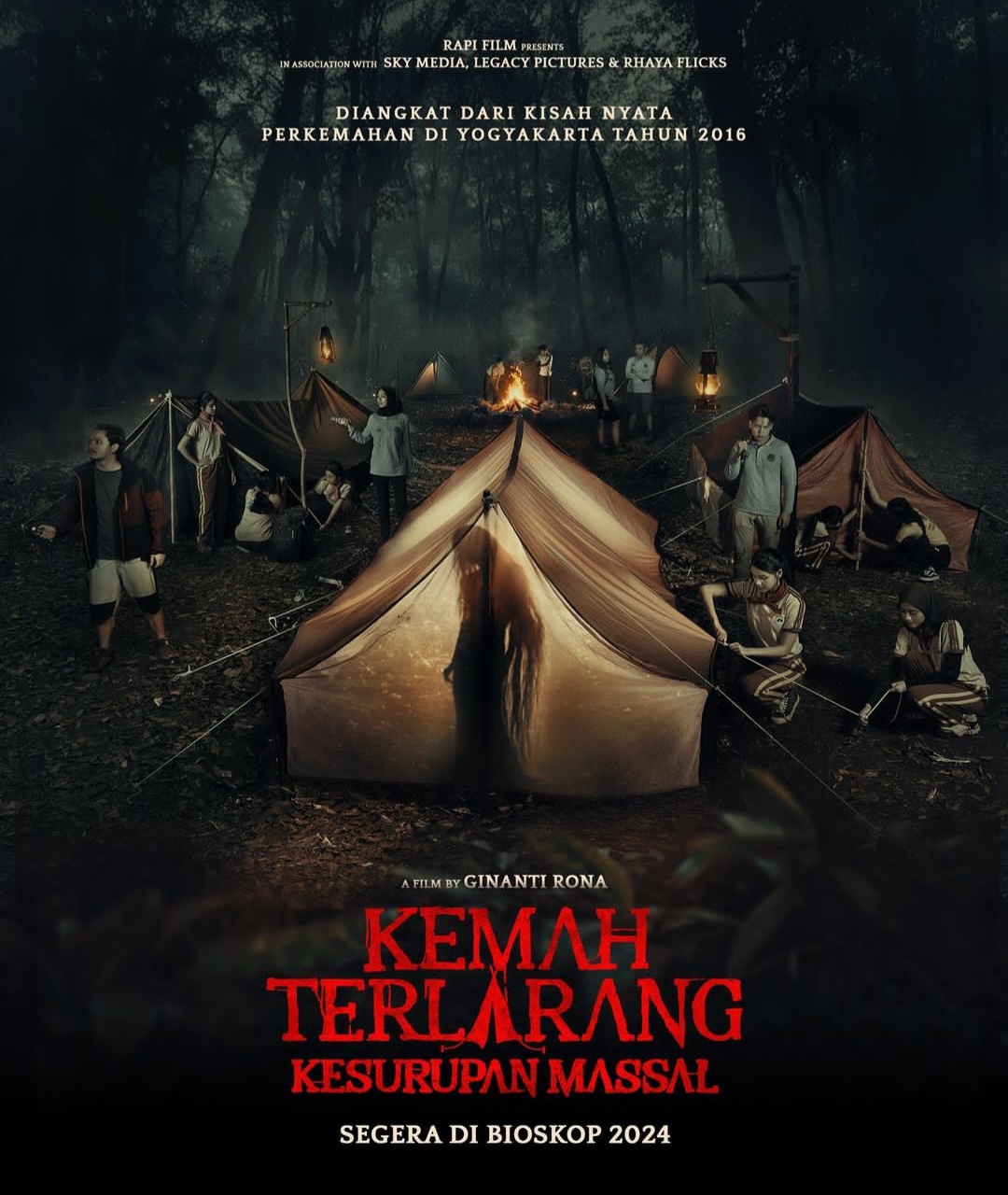 Film Kemah Terlarang Tayang 2024, Diangkat dari Kisah Nyata Kesurupan Massal di Yogyakarta