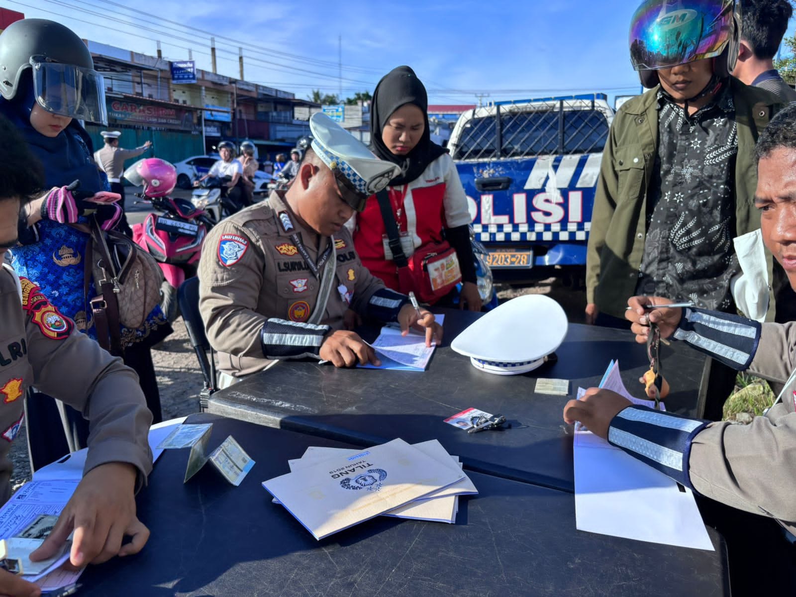 Operasi Patuh Nala 2025 Polresta Bengkulu Rampung, 415 Pelanggar Terjaring