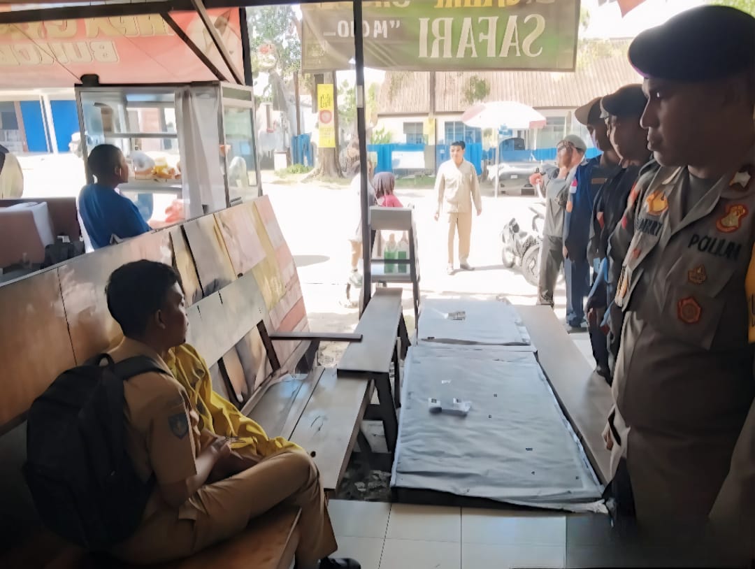 Belasan Siswa Terjaring Razia Satpol PP Bengkulu Saat Nongkrong di Jam Sekolah