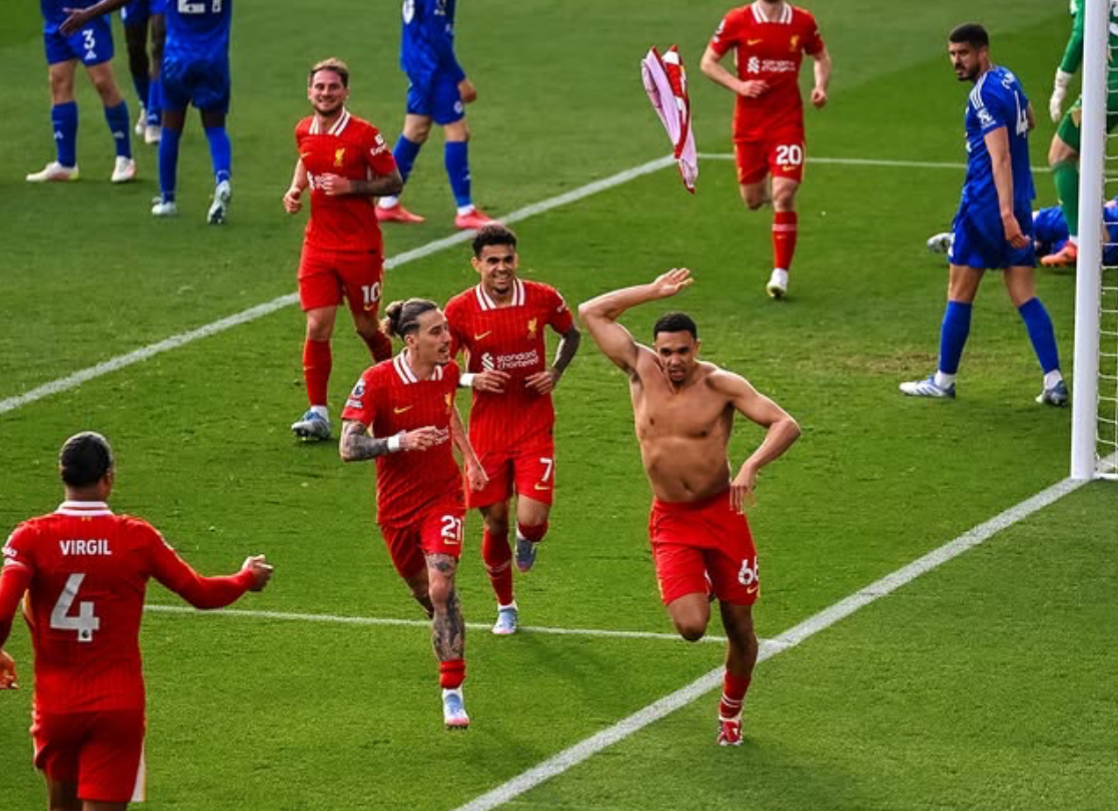 Gelar di Depan Mata, Liverpool Makin Perkasa Usai Taklukkan Leicester