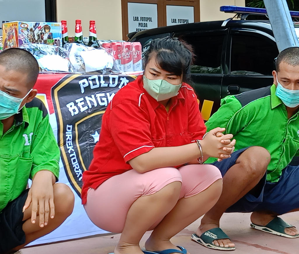 Polda Bengkulu Amankan Wanita Muda Jadi Mucikari, Tawarkan Rekan Kerja ke Pria Hidung Belang