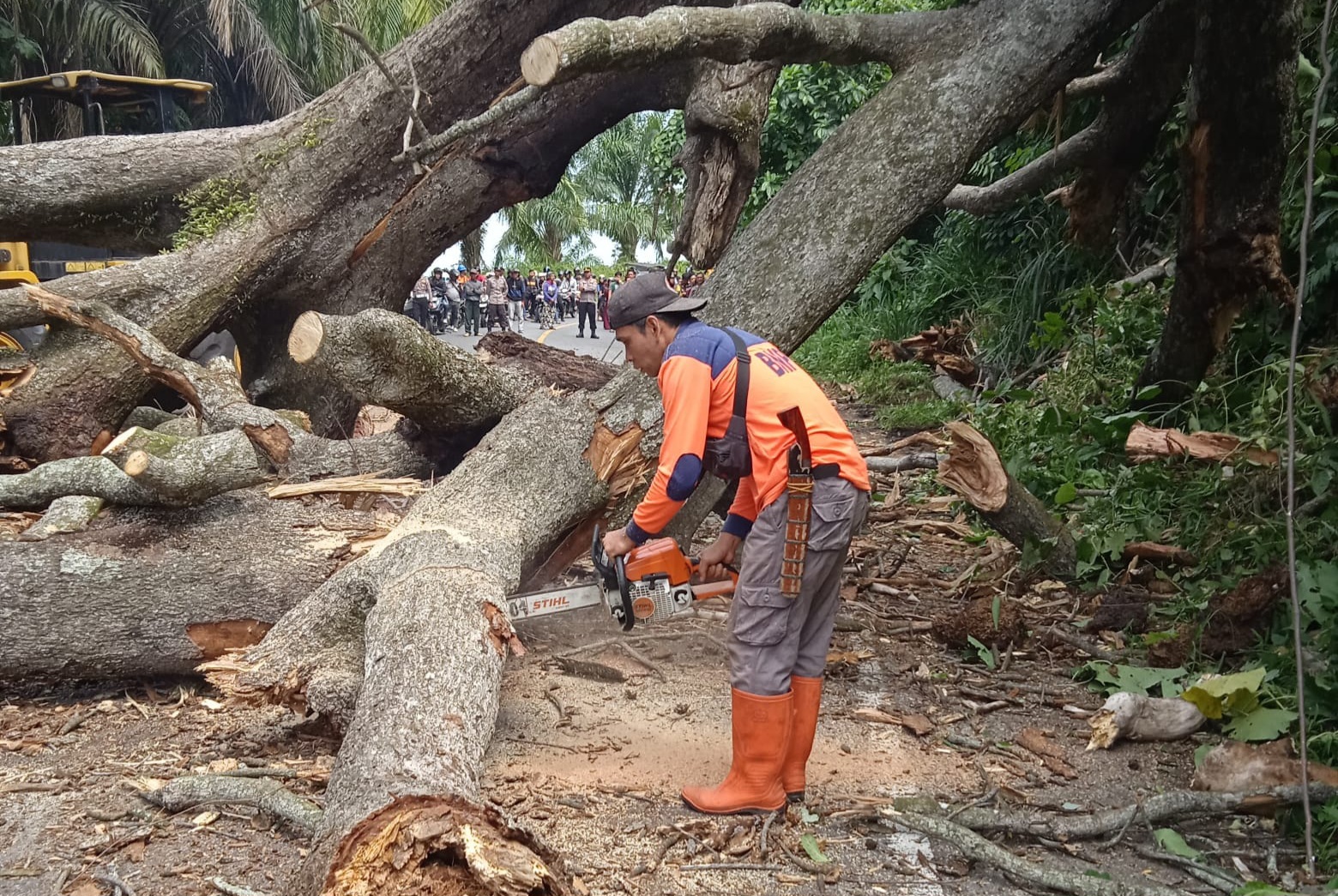 Liku Sembilan Masuk Zona Rawan, BPBD Pasang Telinga 24 Jam, Warga Diimbau Waspada Cuaca Ekstrem