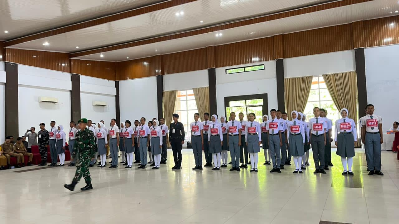 51 Pelajar Bengkulu Bersaing Jadi Paskibraka, Target Tembus Tingkat Nasional
