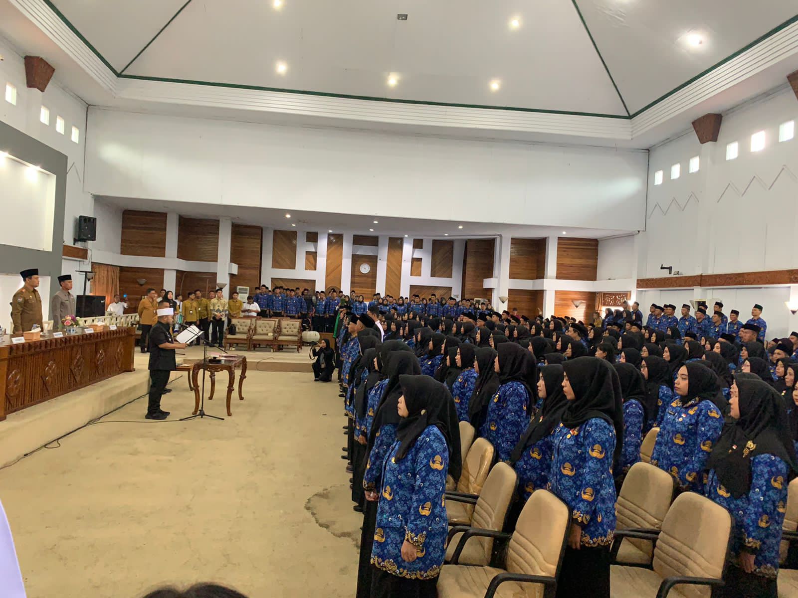 429 PPPK Tahap I Pemprov Bengkulu Resmi Dilantik, Gubernur Helmi Hasan Pesankan Bekerja Sepenuh Hati