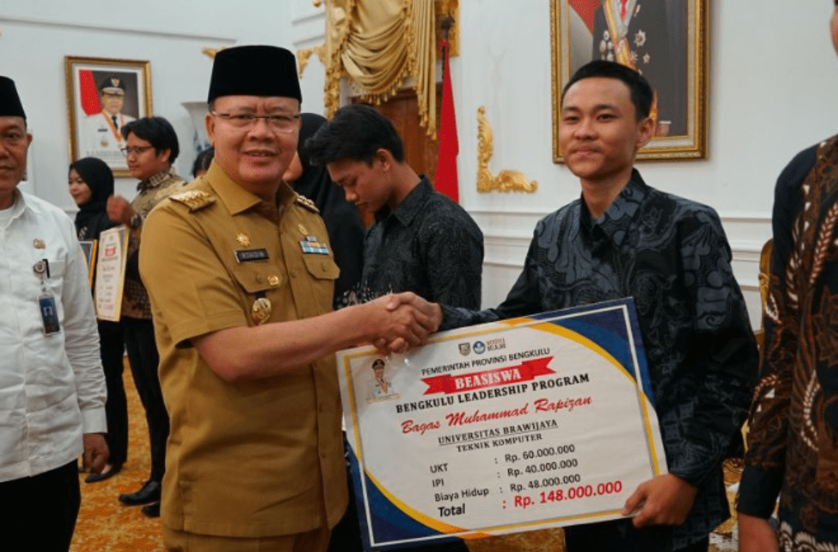 Pemprov Bengkulu Siapkan Beasiswa Rp1,3 Miliar untuk Bengkulu Leadership Program 2024