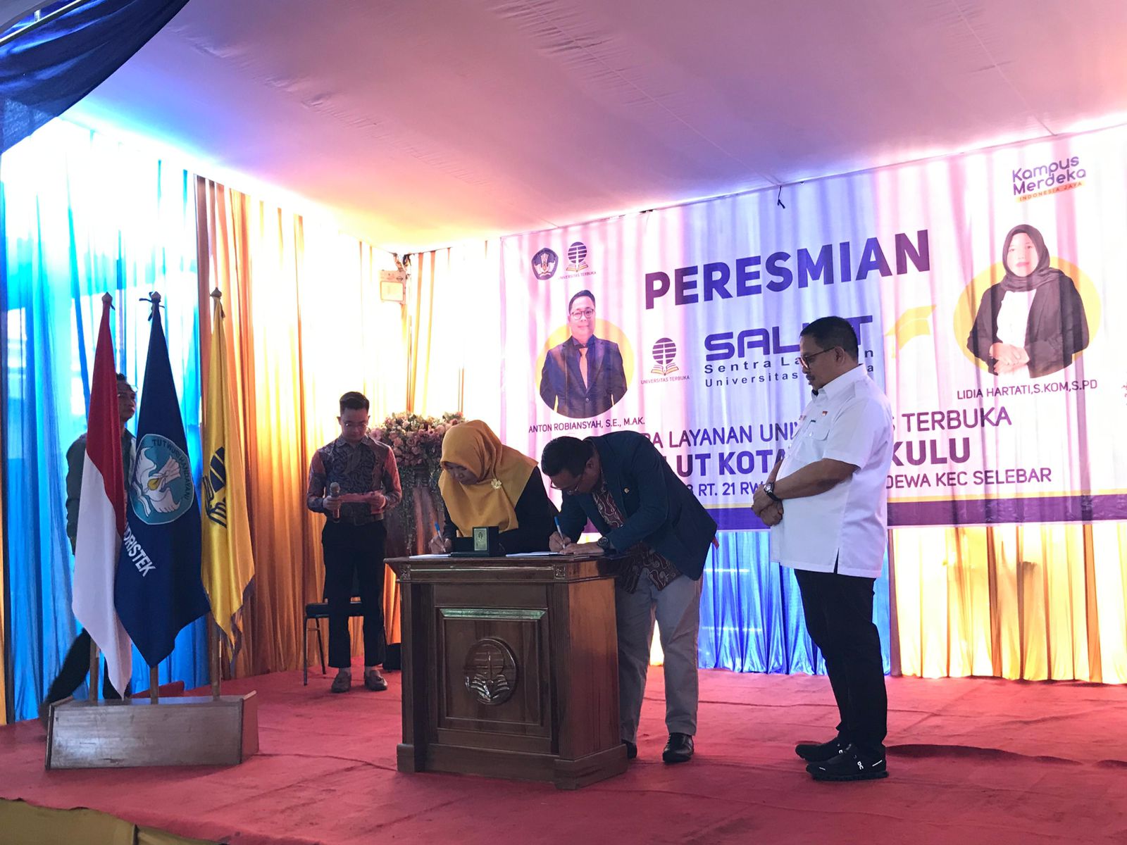 Universitas Terbuka Resmikan SALUT untuk Permudah Akses Pendidikan di Kota Bengkulu
