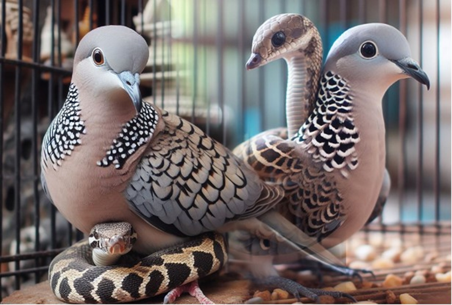 Mitosnya Burung Perkutut Bisa Berubah Jadi Ular, Jika Tidak Cocok dengan Pemiliknya