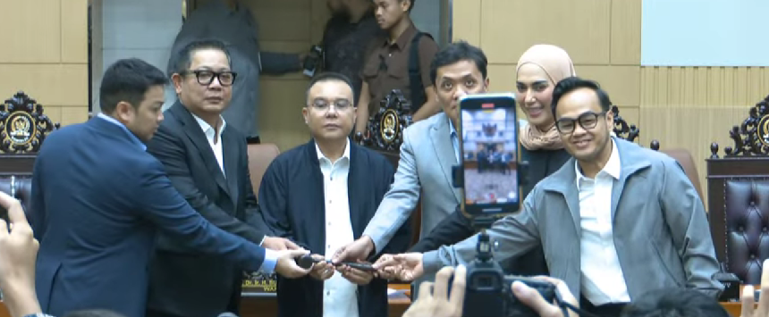 DPR RI Resmi Lantik Rusdi Masse Jadi Wakil Ketua Komisi III, Gantikan Ahmad Sahroni yang Dicopot