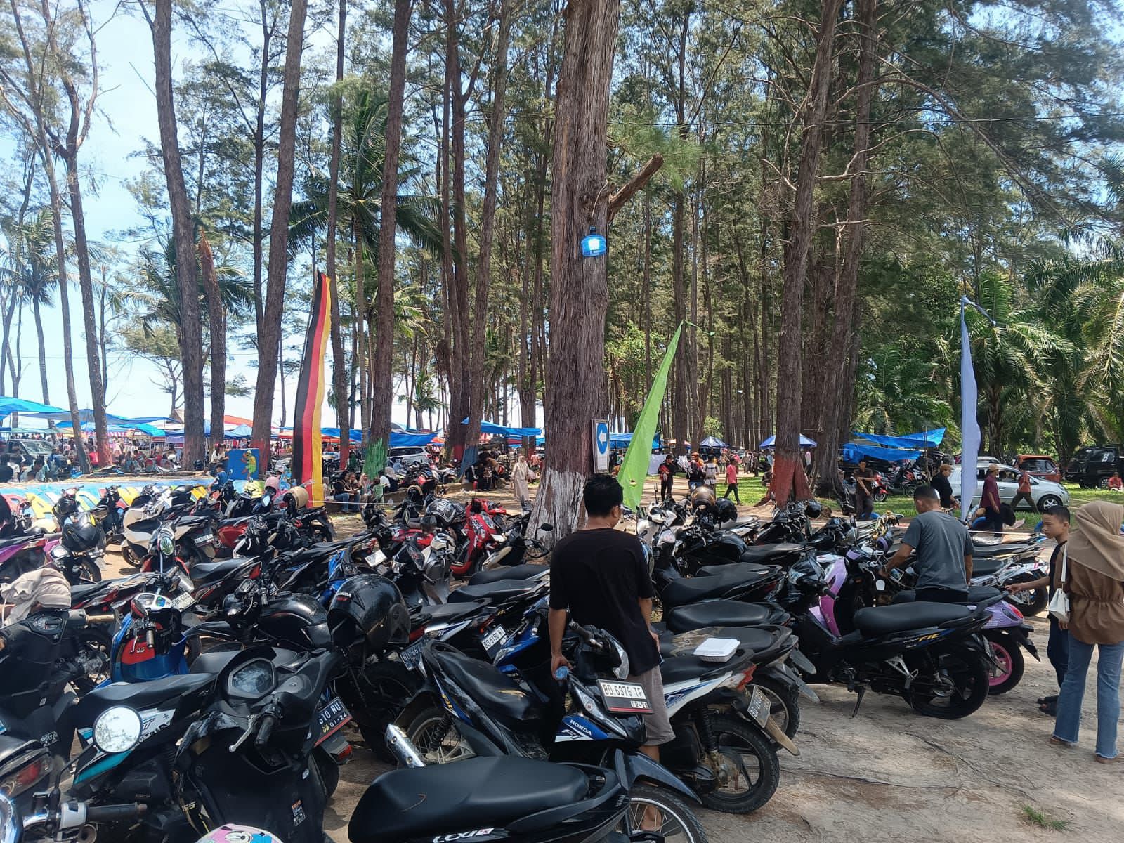 Wisata Ramai Saat Lebaran, BPBD Mukomuko Imbau Warga Tidak Mandi di Pantai