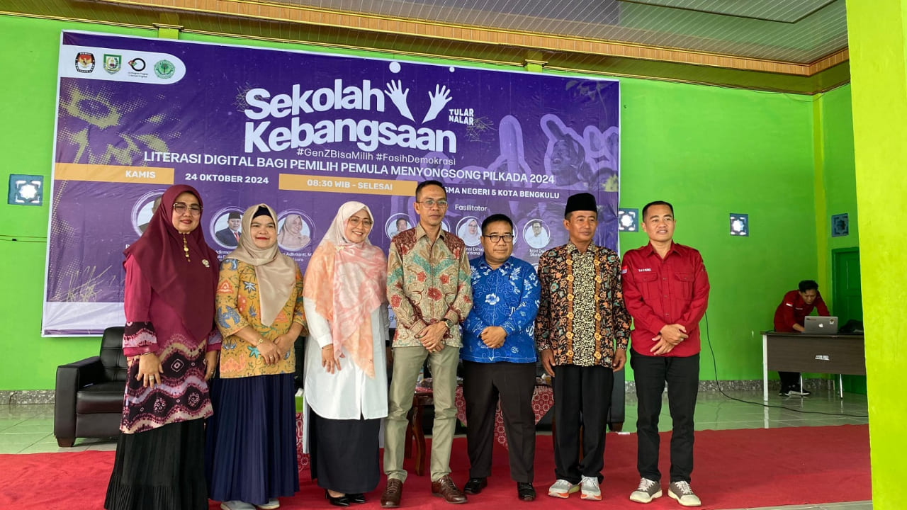 Sekolah Kebangsaan Tular Nalar 3.0 di SMAN 5 Kota Bengkulu, Literasi Digital bagi Pemilih Pemula