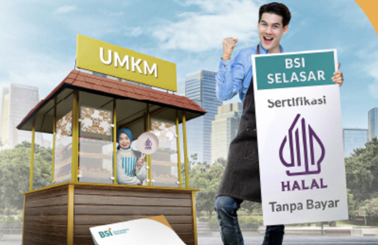 Selasar BSI, Program Gratis Sertifikasi Halal Industri untuk Pelaku Usaha UMKM