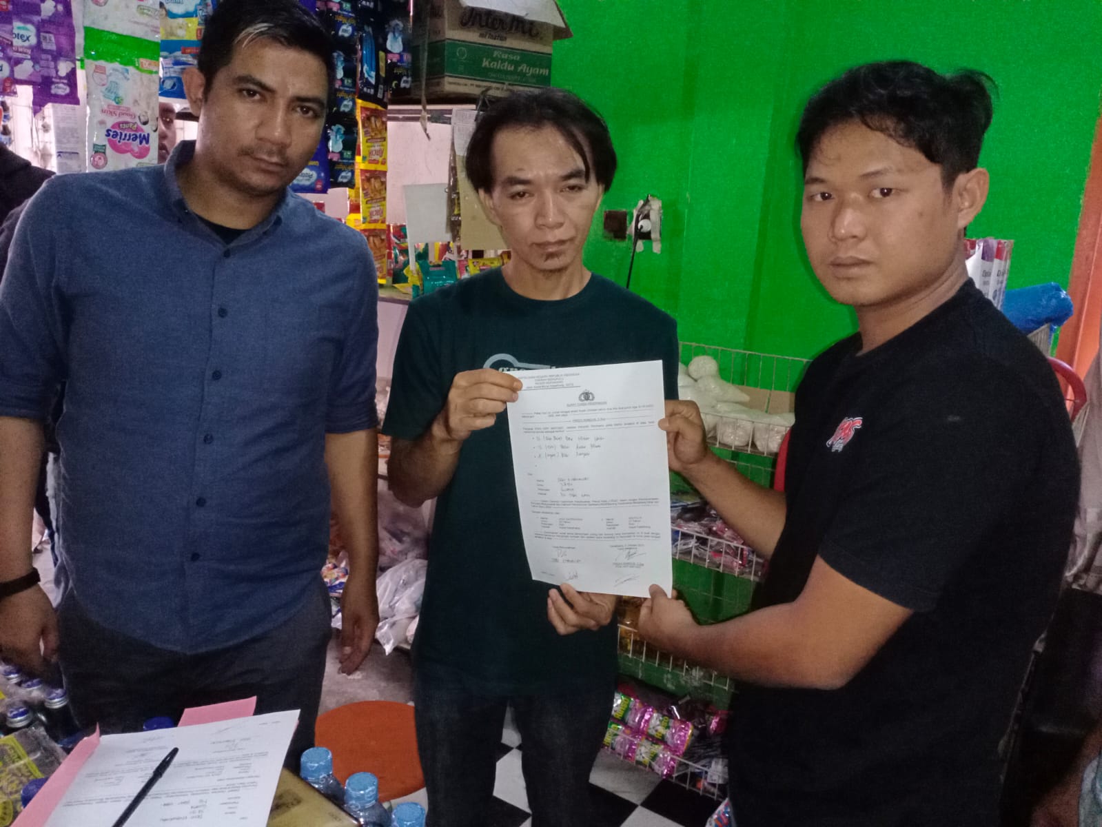 Polisi Dapati Toko Kelontong di Kepahiang Jual Miras Tak Berizin, Pemilik Toko Diganjar Surat Perjanjian