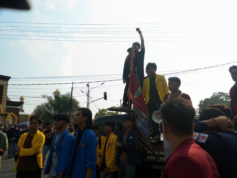 Mahasiswa Bengkulu Kembali Demo, 11 Tuntutan Disuarakan dan Ancam Aksi Lebih Besar