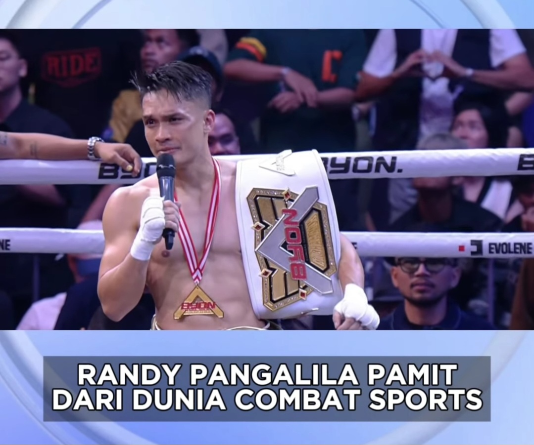 Usai Pertandingan Menang TKO, Randy Pangalila Mundur dari Dunia Combat Sport