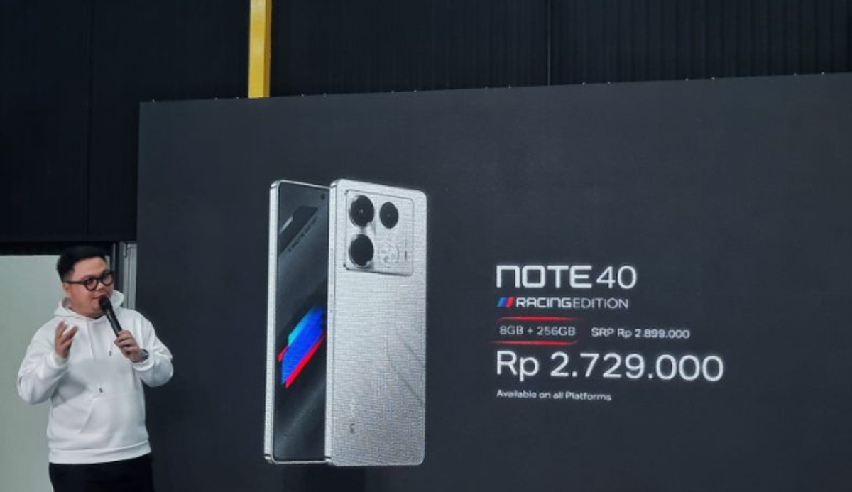 Infinix Note 40 Racing Edition Resmi Meluncur di Indonesia, Harga Mulai Rp2,7 Jutaan