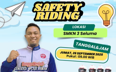 Honda Bengkulu Ajak Siswa SMKN 3 Seluma Bangga Jadi Generasi #Cari_Aman