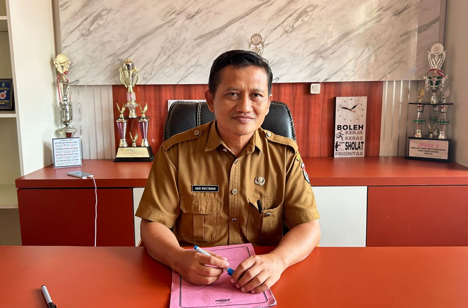 Distan Mukomuko Terima Bantuan 5.000 Dosis Vaksin PMK dari Pusat