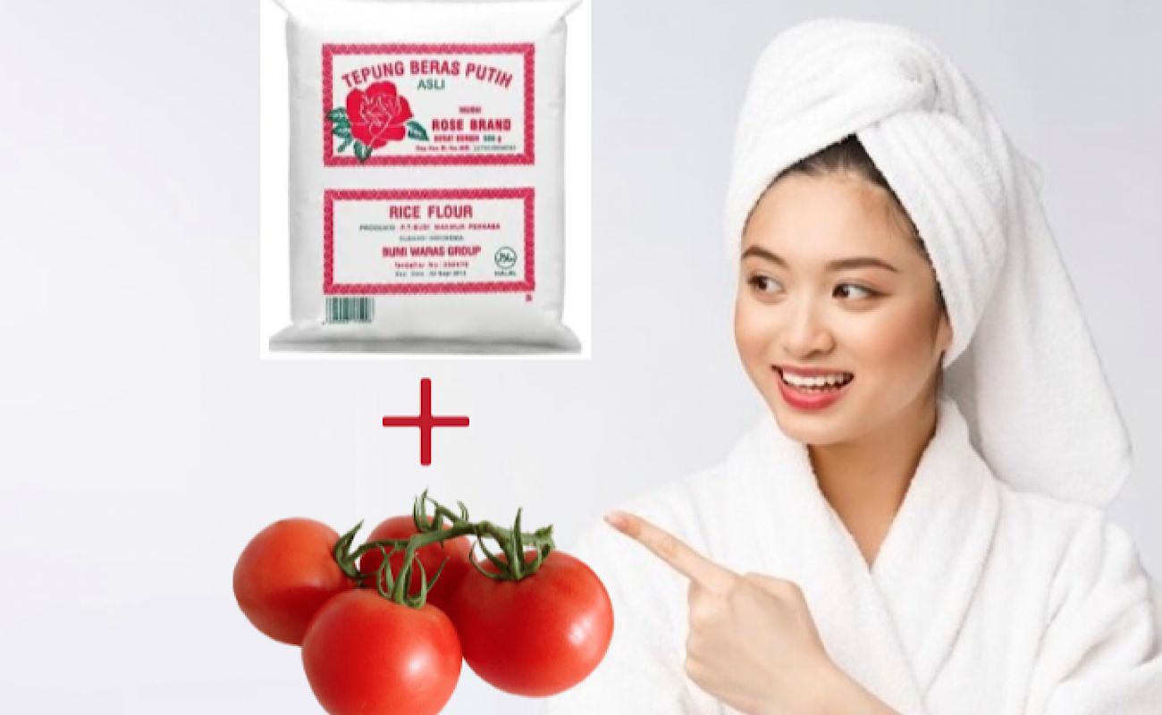 Gunakan Masker Tepung Beras dan Tomat: Rahasia Kulit Bersih dan Glowing