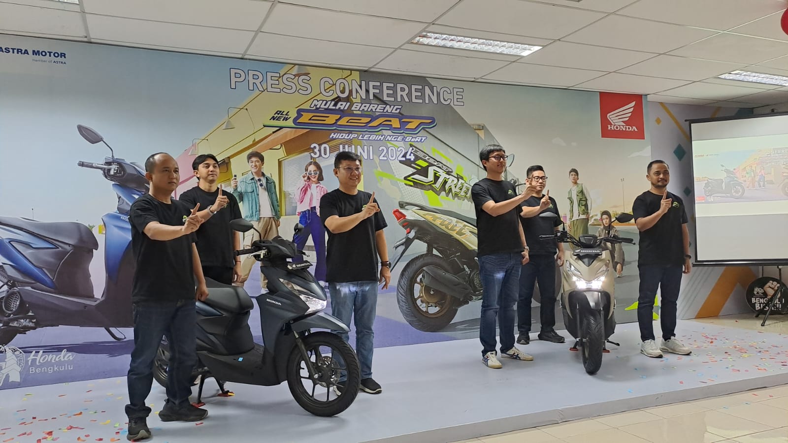 All New Honda BeAT Sangat Dinantikan di Bengkulu, Terbukti dengan 200 Unit Inden!