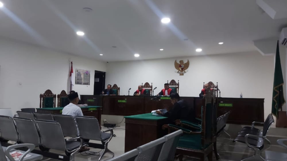 Terdakwa Penipuan Calon Bintara, Oknum Anggota Polri di Bengkulu Divonis 4 Tahun 10 Bulan Penjara