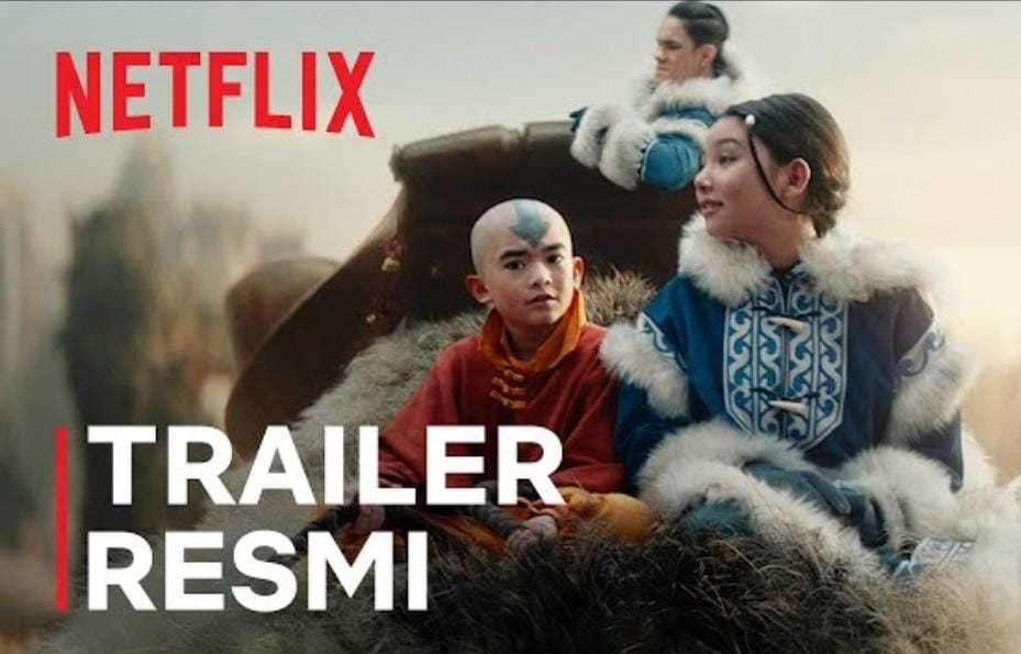 Segera Hadir Film Avatar: The Last Airbender, Netflik Indonesia Launching Trailer Official