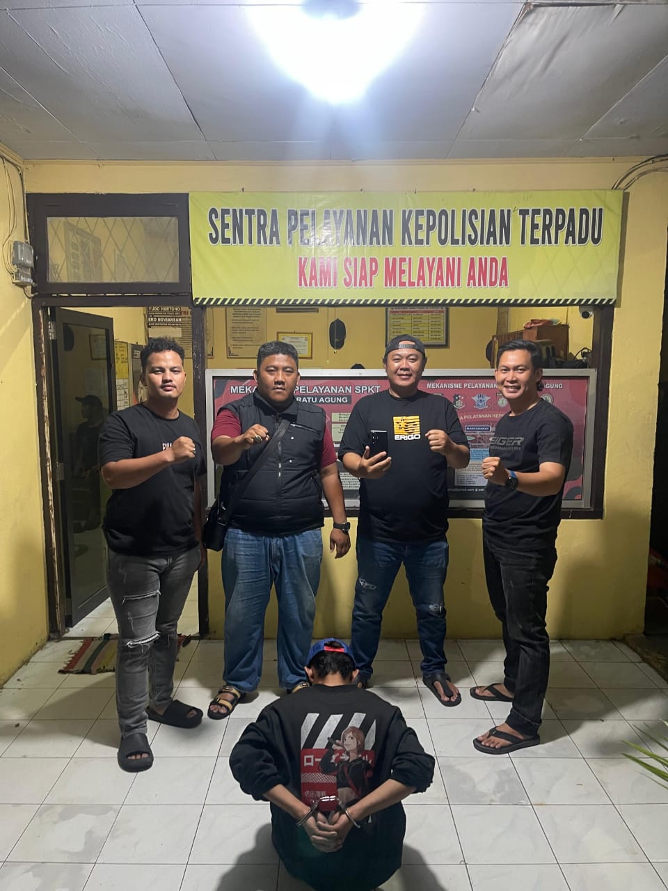 Maling Hape Beraksi di Parkiran Toko Donat, Pelaku Diringkus Tim Macan Ratu