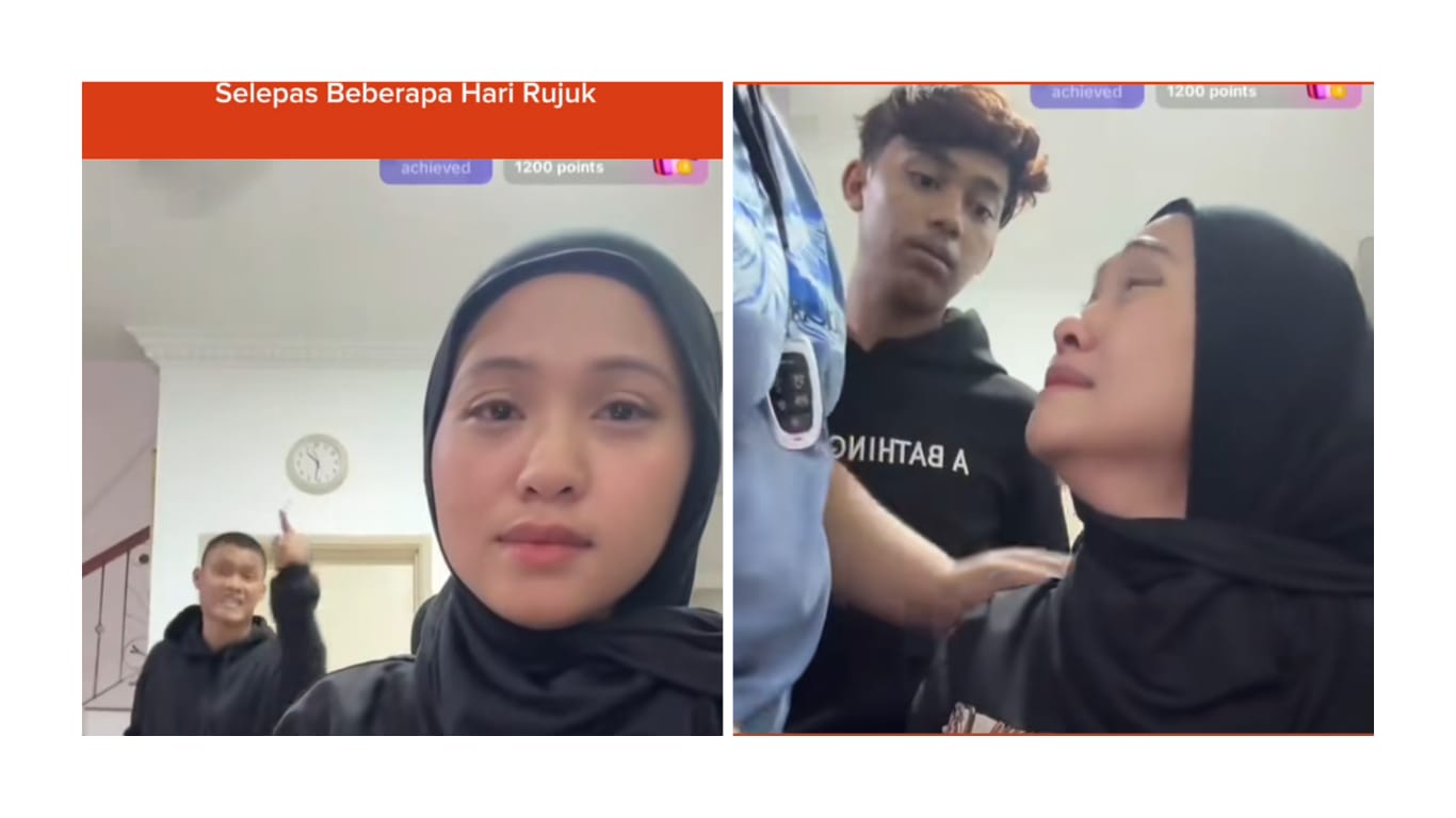 Influencer Malaysia, Siti Jamumall, Ditalak Suami Saat Live TikTok: Warganet Justru Bela Sang Suami