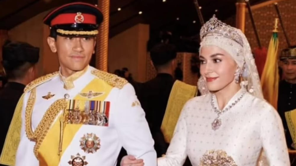 Perhelatan Pernikahan Megah Pangeran Brunei Abdul Mateen dan Anisha Rosnah, Ada Tradisi Ini