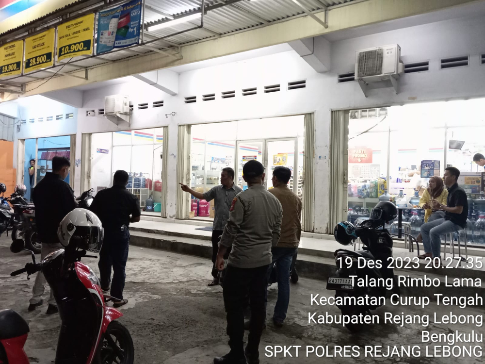 Kunci Tertinggal, Motor Warga Rejang Lebong Raib Saat Temani Istri Belanja di Minimarket