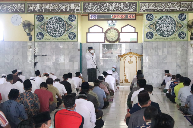 Rehab Masjid Agung Kuras APBD Rp 2,4 M
