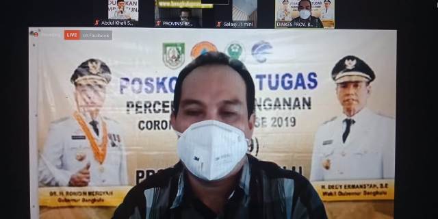 Klaster Tenaga Kesehatan dan Aparat Terbanyak Positif Covid-19 di Bengkulu