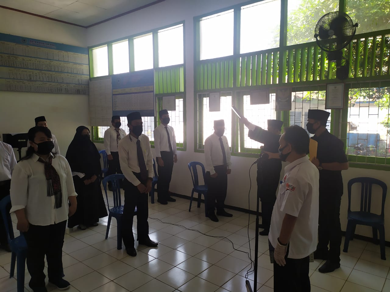 Anggota PPS di 9 Kecamatan Kota Bengkulu Dilantik