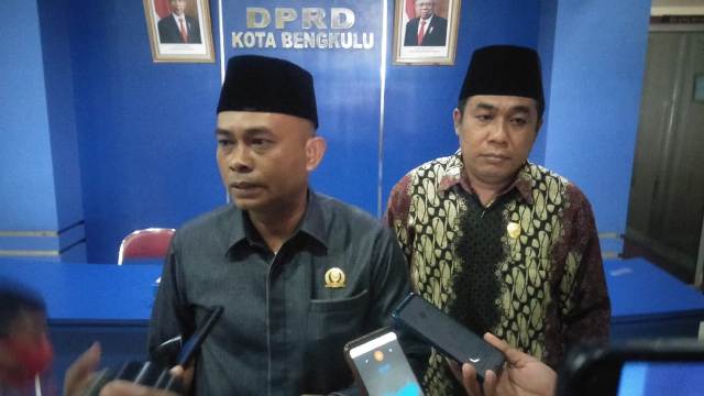 Dianggap Belum Mendesak, Ketua DPRD Kota Bengkulu Tolak Pembentukan Pansus Covid-19