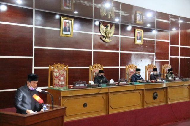 Pertanggungjawaban APBD 2019 Diwarnai Catatan