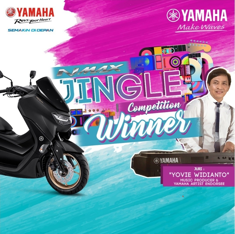 Ini Dia Pemenang NMAX Jingle Competition 2020 Pilihan Yamaha Bersama Yovie Widianto! Kamu Salah Satunya?